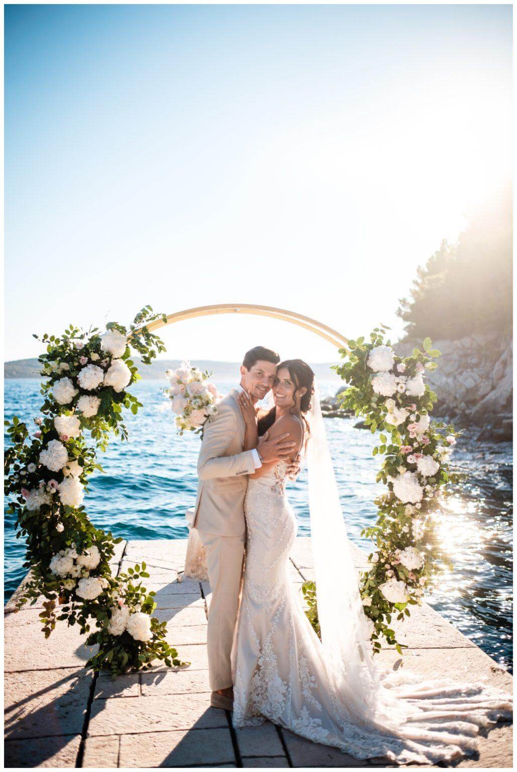 Freie Trauung Kroatien Split Hochzeitsplaner Hochzeit heiraten 25 - Hochzeit am Wasser in der alten Villa