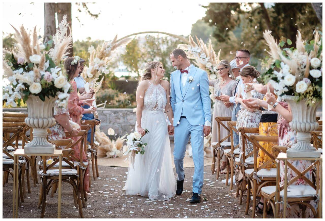 Hochzeit auf der Insel Brač Kroatien Hochzeitsplaner Hochzeitsplanung Hochzeitsplanerin Heiraten Brac