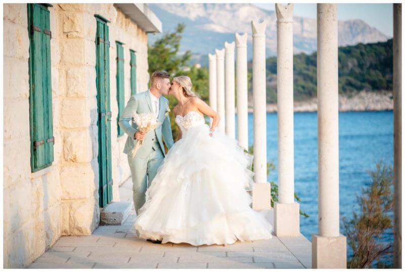 Hochzeit in Kroatien Makarska Dalmatien heiraten Weddingplannerin Hochzeitsfotos