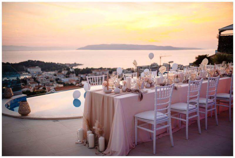 Hochzeit in Kroatien Makarska Dalmatien heiraten Weddingplannerin Hochzeitsfotos